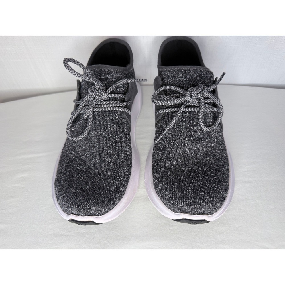 Vessi Everyday Waterproof Sneakers Women's 9 Gray Knit Lace Up Comfort Shoes